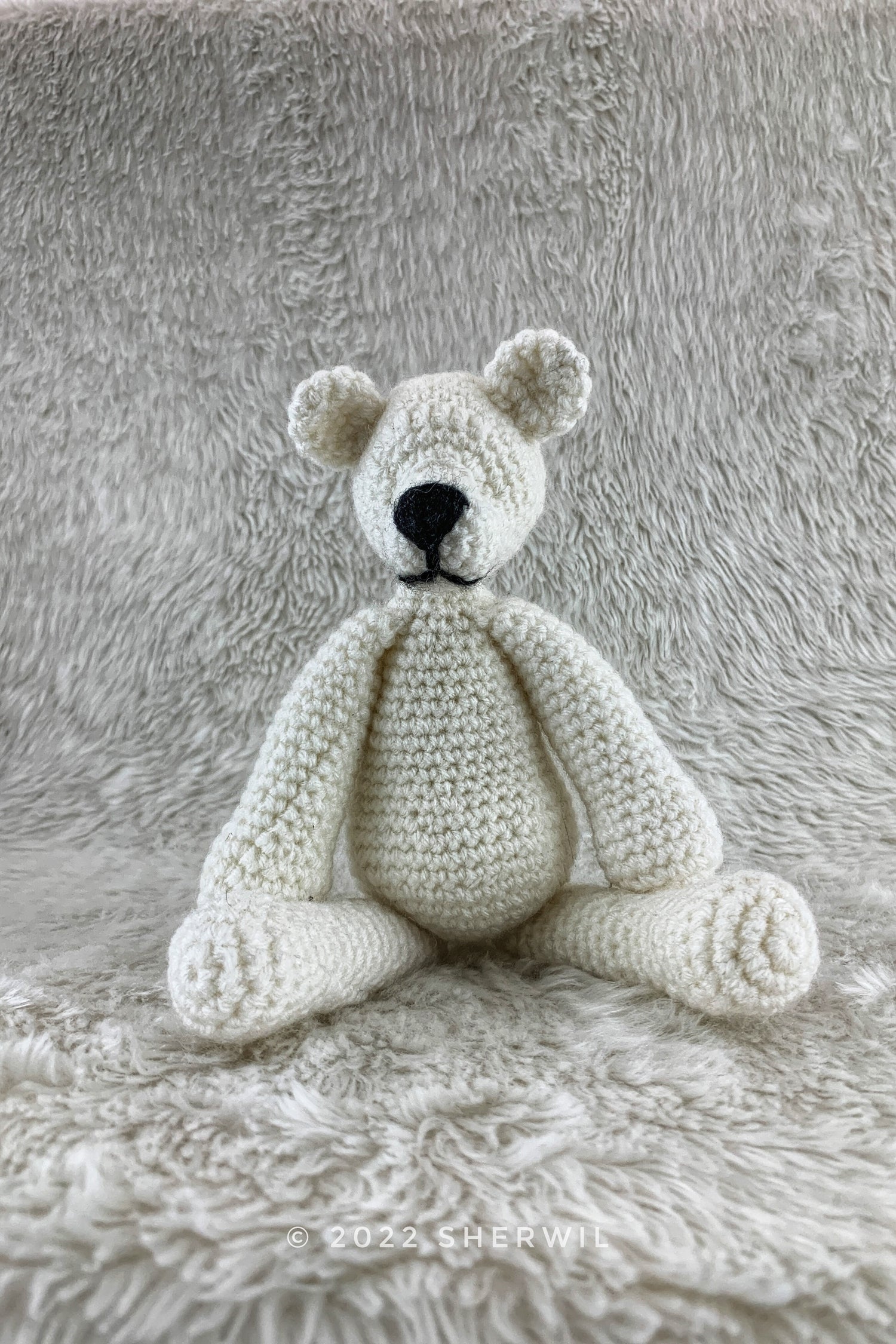 Polar Bear Crocheted Stuffed Animals – Spark Mercantile